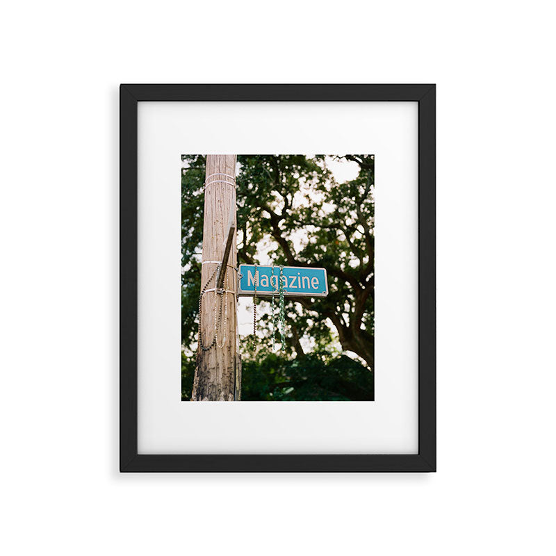 New Orleans Magazine Street II on Film Framed Art Print Gallery Image 5