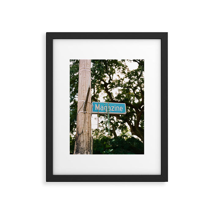 New Orleans Magazine Street II on Film Framed Art Print Gallery Image 1