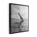 Ocean Dive Framed Canvas Print Gallery Image 2