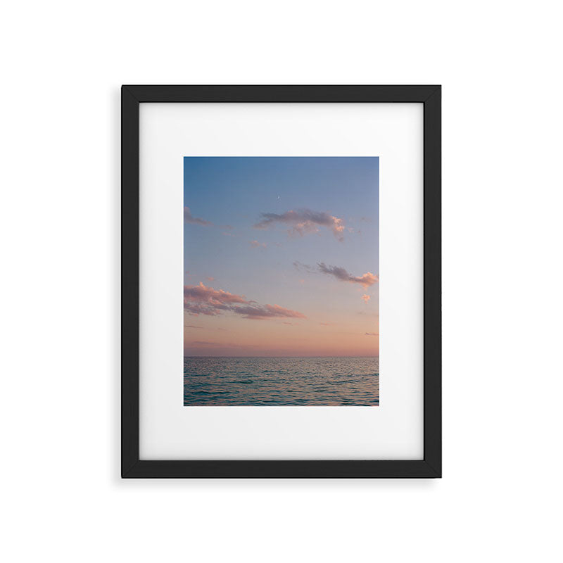 Ocean Moon on Film Framed Art Print Gallery Image 5