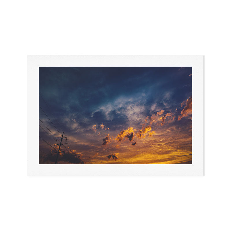 Sunset in the South Art Print Gallery Image 1