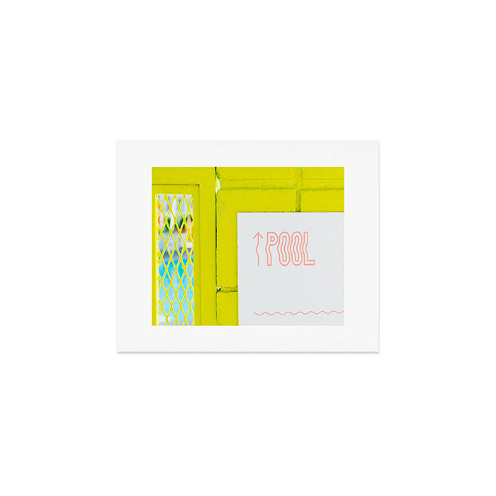 Palm Springs Pool Art Print Gallery Image 1
