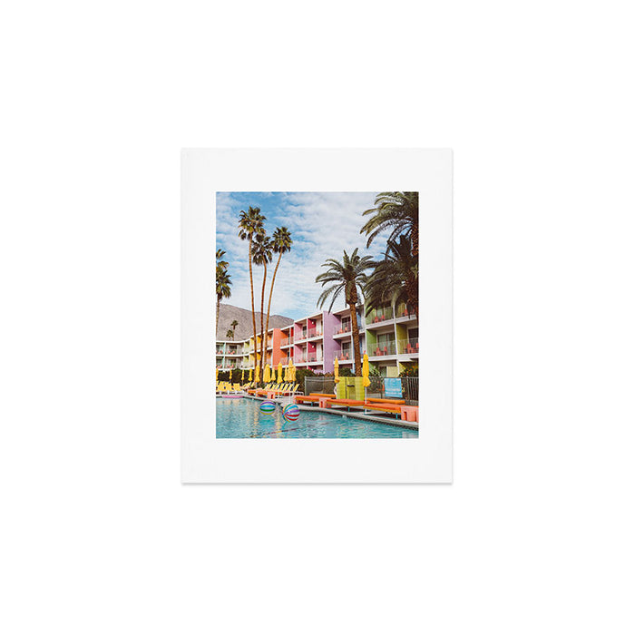 Palm Springs Pool Day VII Art Print Gallery Image 1