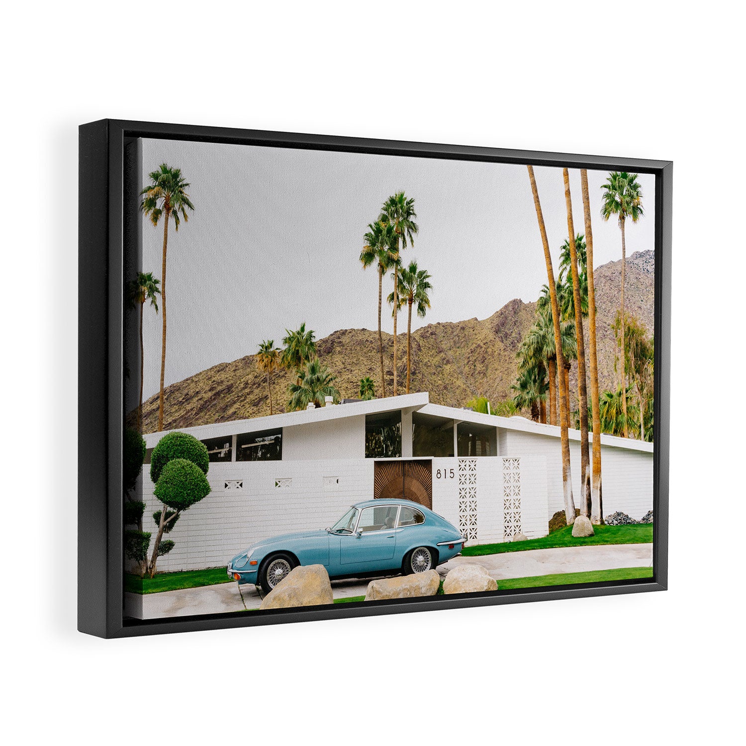 Palm Springs Ride Framed Canvas Print Gallery Image 2