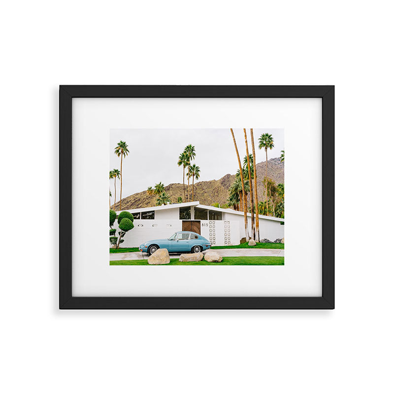 Palm Springs Ride Framed Art Print Gallery Image 1
