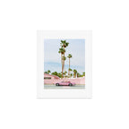 Pink Palm Springs on Film Art Print Gallery Image 1