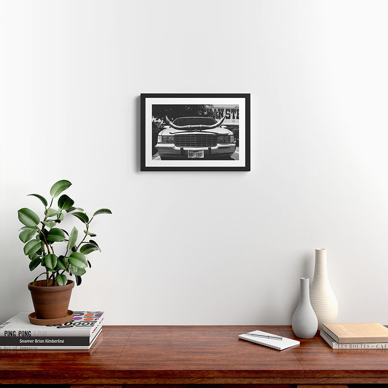 Texas Ride Framed Art Print Gallery Image 2