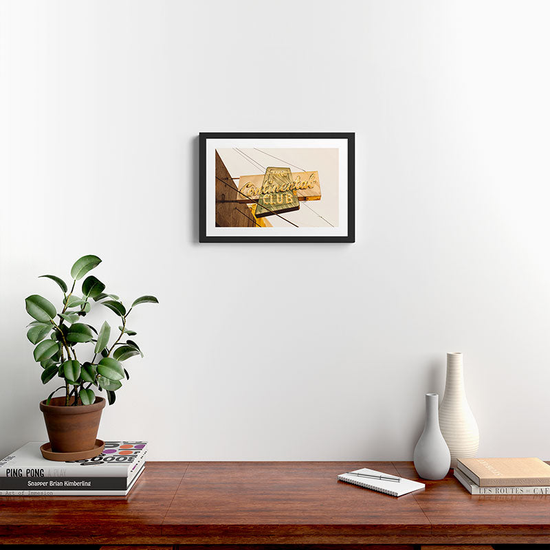 The Continental Club Framed Art Print Gallery Image 2