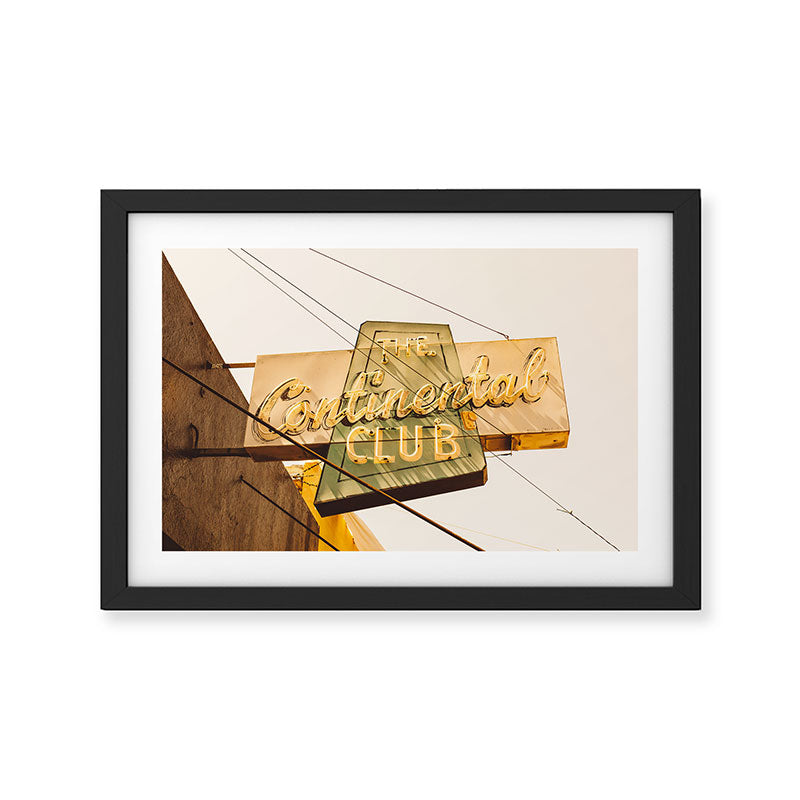The Continental Club Framed Art Print Gallery Image 2