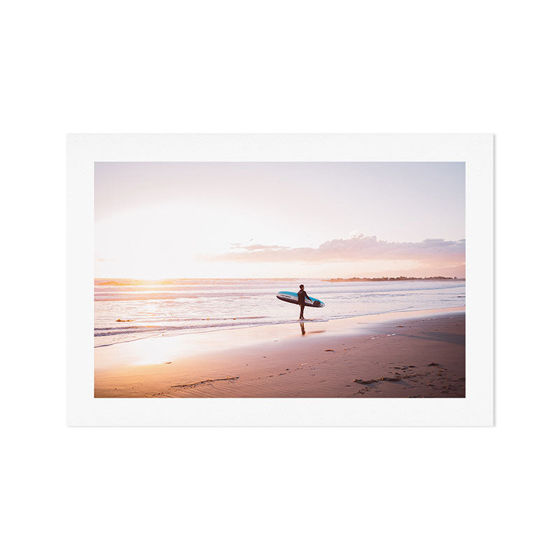 Venice Beach Surfer Art Print Gallery Image 1