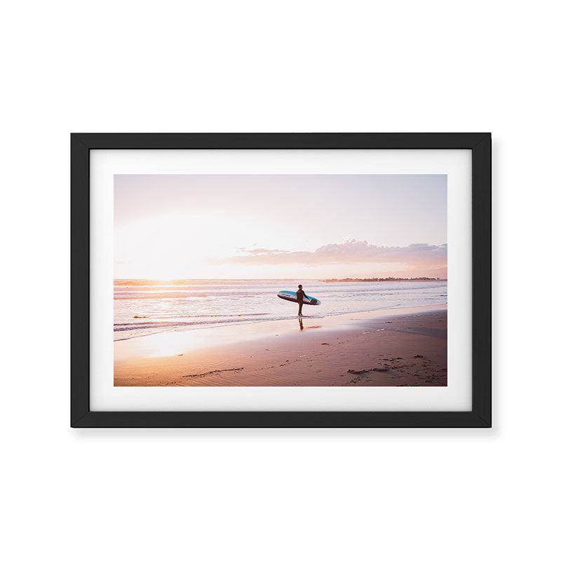 Venice Beach Surfer Framed Art Print Gallery Image 2