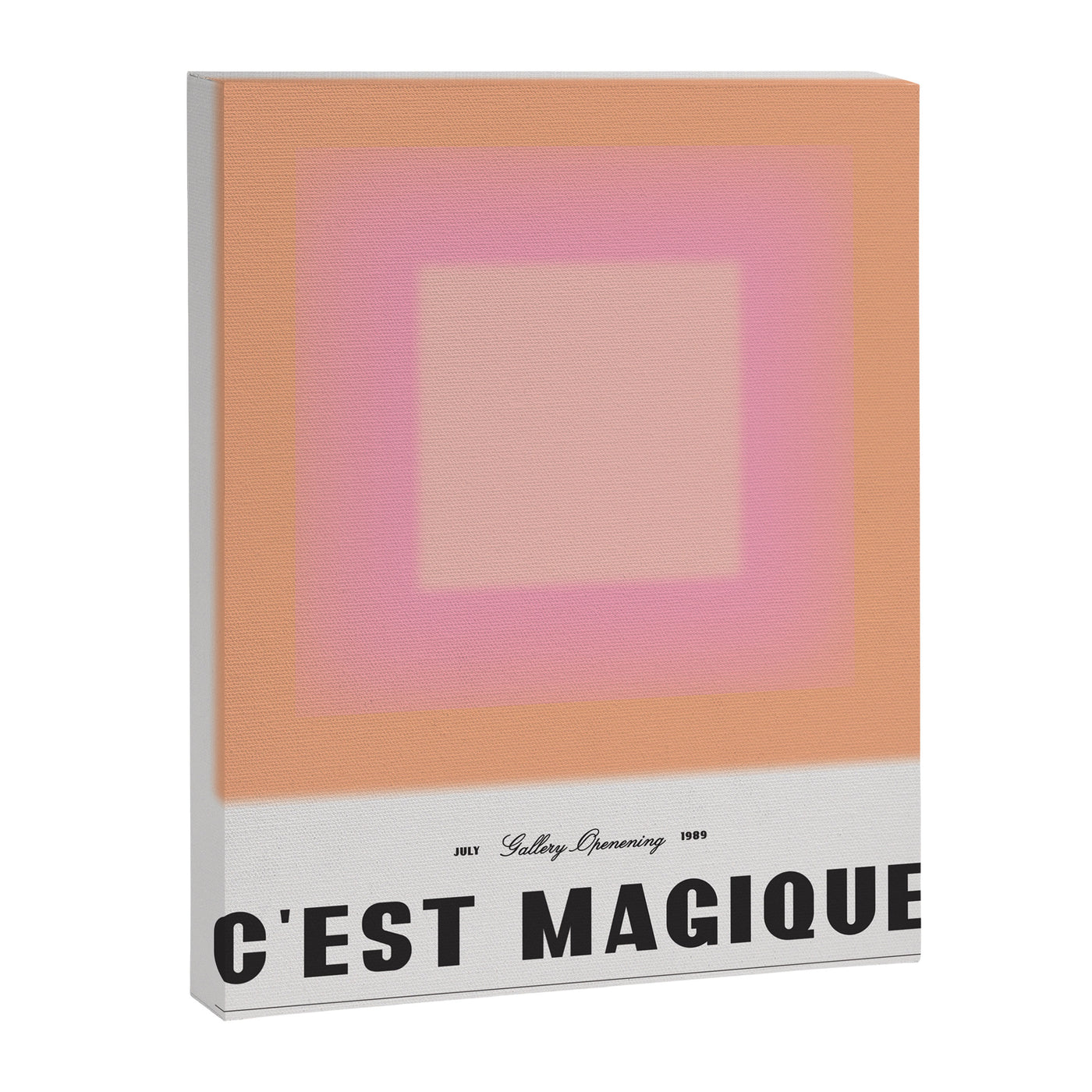 C'est Magique - Pink Canvas Print