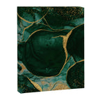 Gold and Emerald Marble I Canvas Print Gallery Image 8