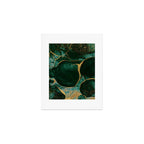 Gold and Emerald Marble I Art Print Gallery Image 1