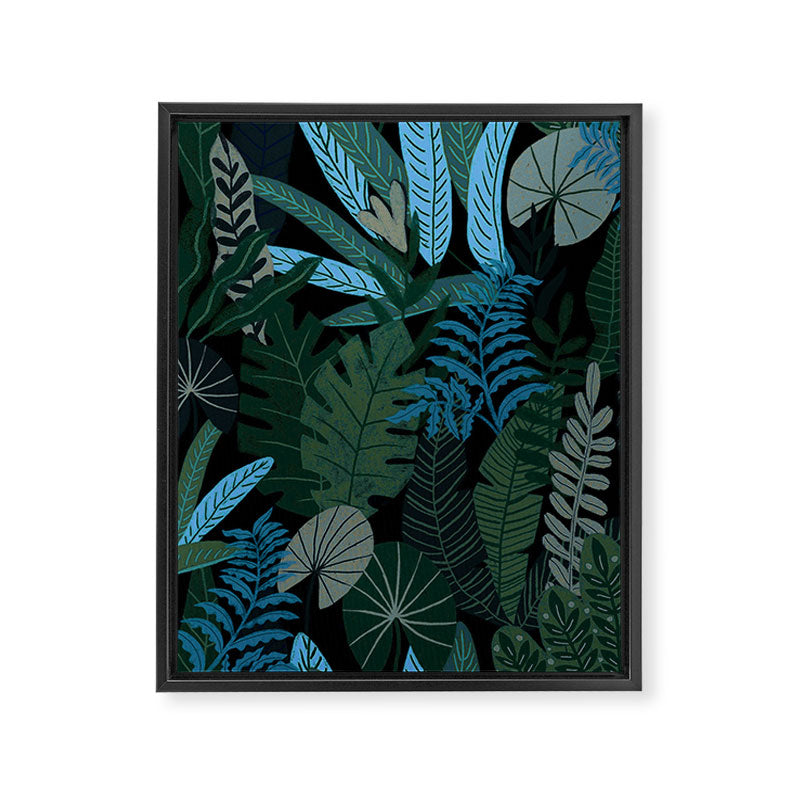 Tropical Night Framed Canvas Print Gallery Image 8
