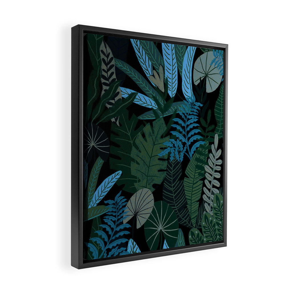 Tropical Night Framed Canvas Print Gallery Image 2
