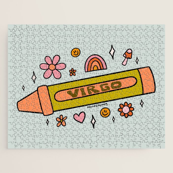 Virgo Crayon Jigsaw Puzzle Gallery Image 1