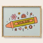 Virgo Crayon Serving Tray Gallery Image 1