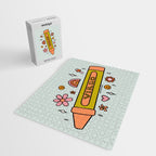 Virgo Crayon Jigsaw Puzzle Gallery Image 2