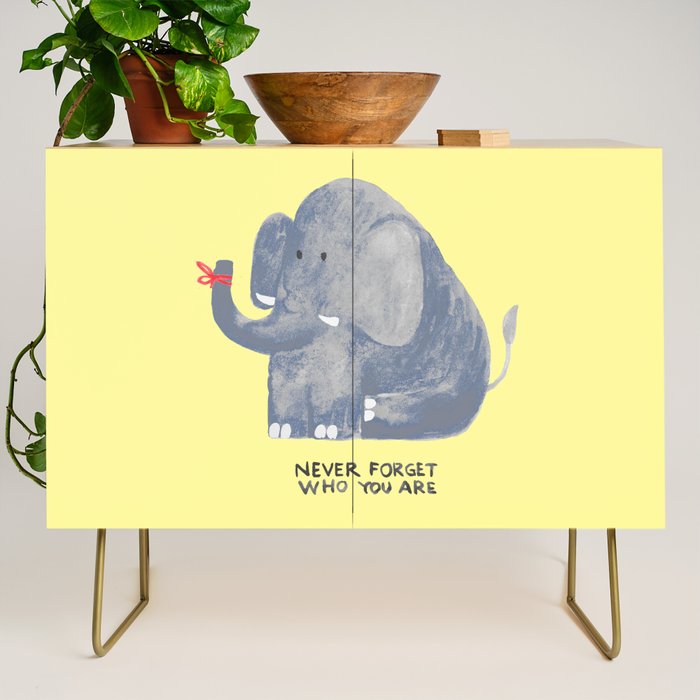 Elephant never forgets Credenza Gallery Image 1