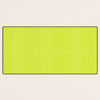 Fresh Lime Grid Desk Mat Gallery Image 3
