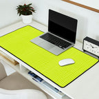 Fresh Lime Grid Desk Mat Gallery Image 2