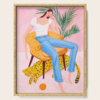 Bohemian Pink Room Serving Tray Gallery Image 1