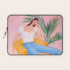 Bohemian Pink Room Laptop Sleeve Gallery Image 1