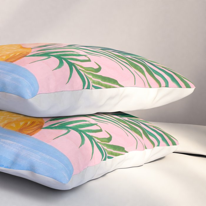 Bohemian Pink Room Pillow Sham Gallery Image 3