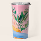 Bohemian Pink Room Travel Mug Gallery Image 2