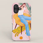 Bohemian Pink Room iPhone Case Gallery Image 1