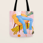 Bohemian Pink Room Tote Bag Gallery Image 1