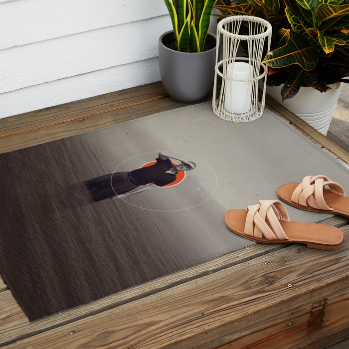 Where Have You Gone Without Me Outdoor Rug Gallery Image 2