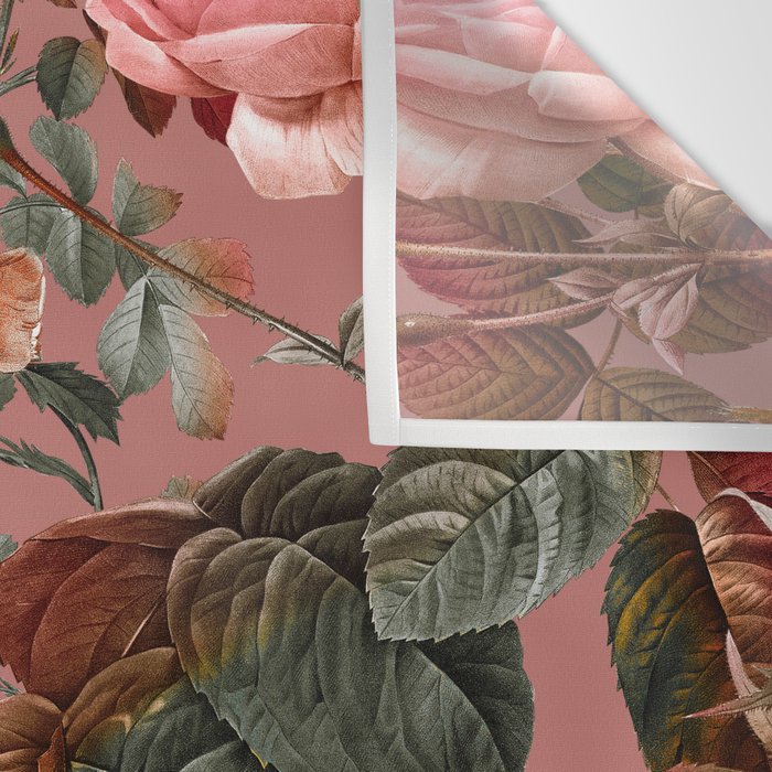 Pastel Floral Pattern Wall Tapestry Gallery Image 3