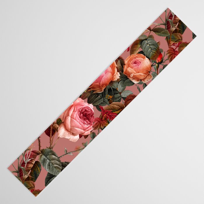 Pastel Floral Pattern Table Runner Gallery Image 3