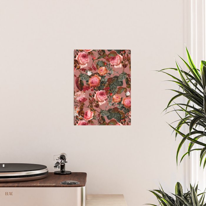 Pastel Floral Pattern Poster Gallery Image 2