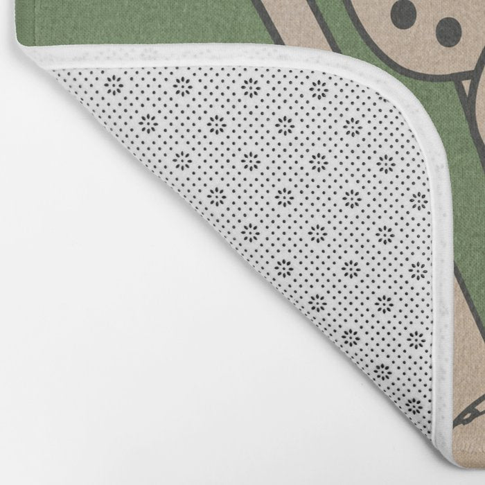 Abstract Mushrooms 4 Bath Mat Gallery Image 2