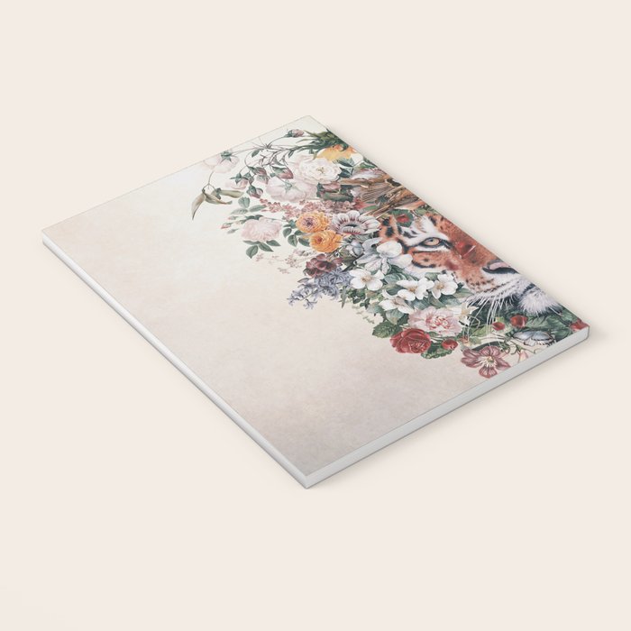 Flower Tiger Notebook Gallery Image 3