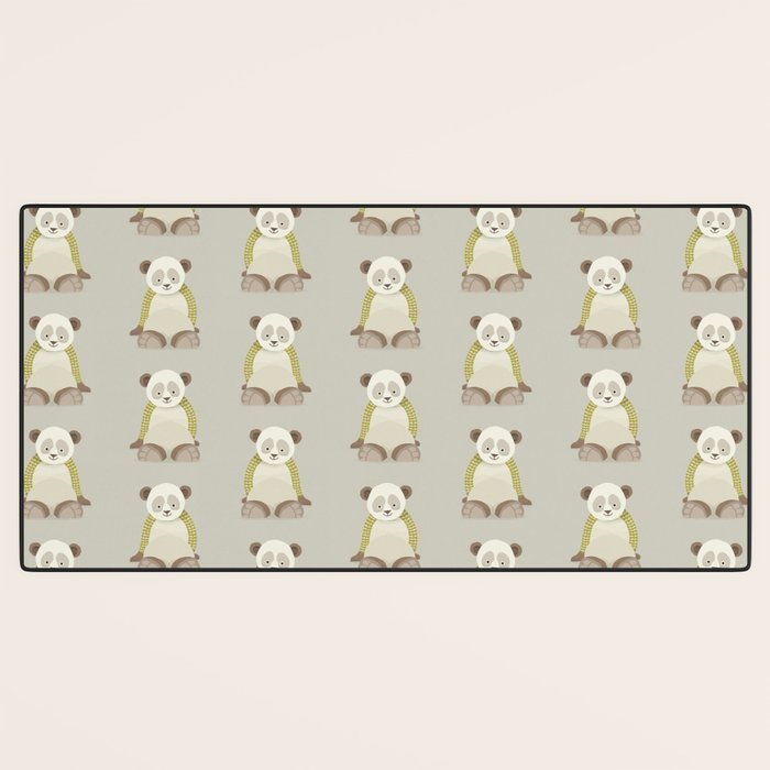 Whimsical Giant Panda Desk Mat Gallery Image 3