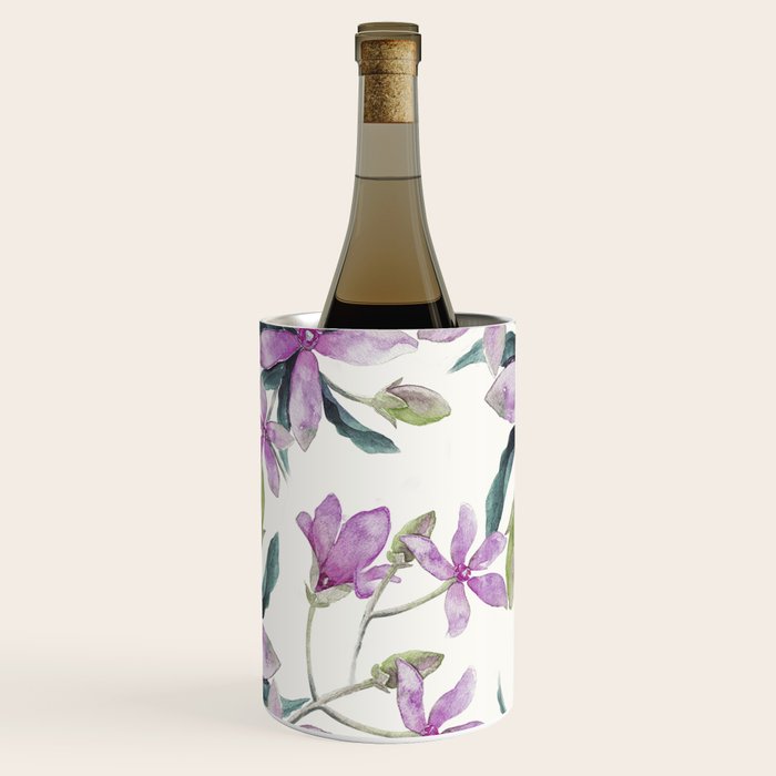 Purple flowers Wine Chiller Gallery Image 1