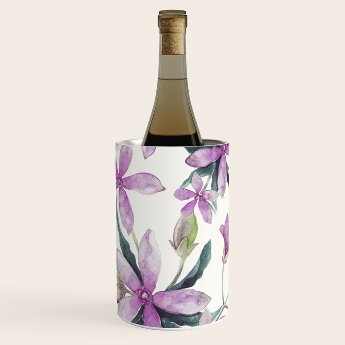 Purple flowers Wine Chiller Gallery Image 2