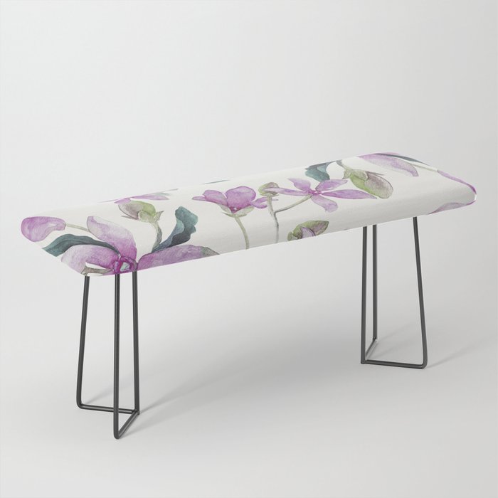 Purple flowers Bench Gallery Image 1