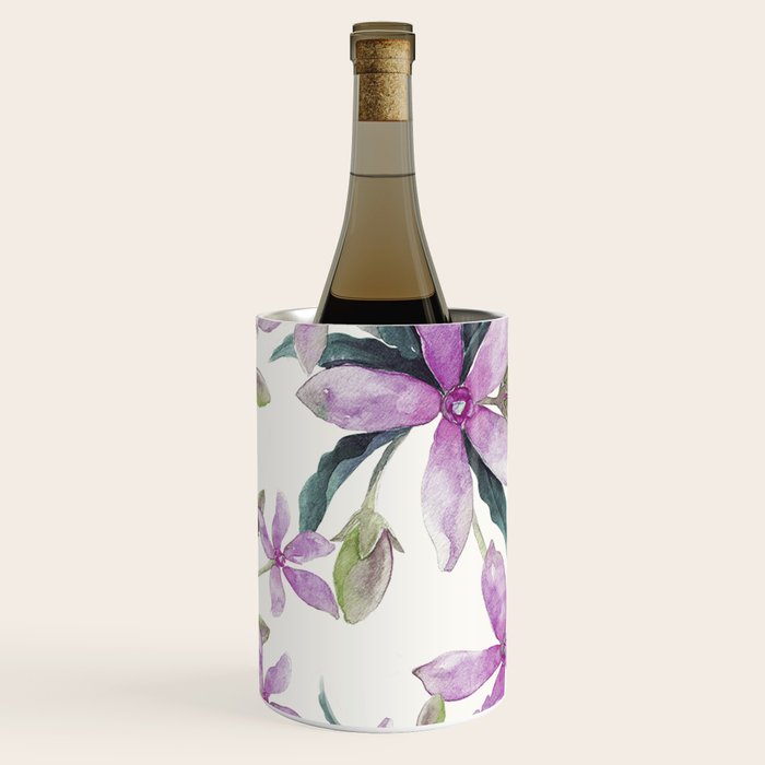 Purple flowers Wine Chiller Gallery Image 3