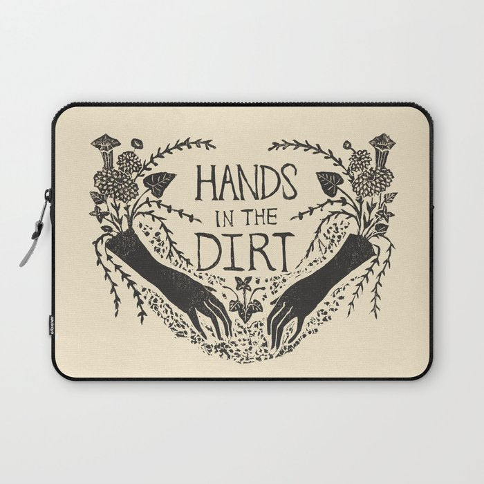 Hands in the Dirt Laptop Sleeve Gallery Image 1