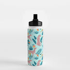 Cheetahs In The Grapefruit Grove, Tropical Jungle bohemian Wildlife, Tiger Wild Cat Nature Forest Water Bottle Gallery Image 2
