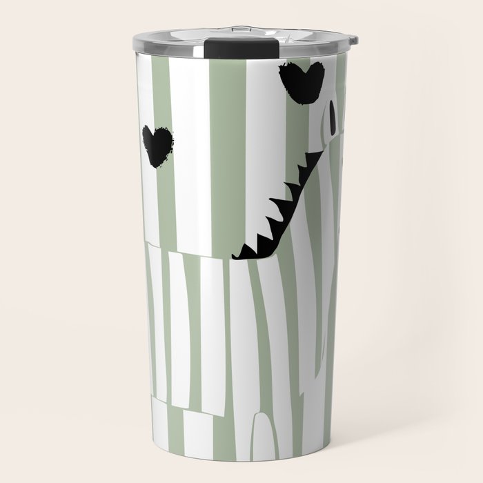 Cool zebra Travel Mug Gallery Image 1