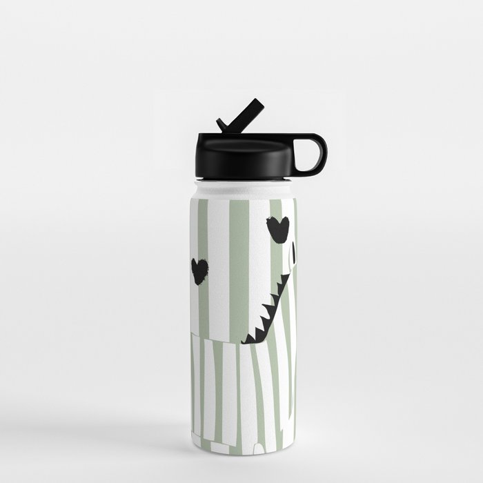 Cool zebra Water Bottle Gallery Image 1