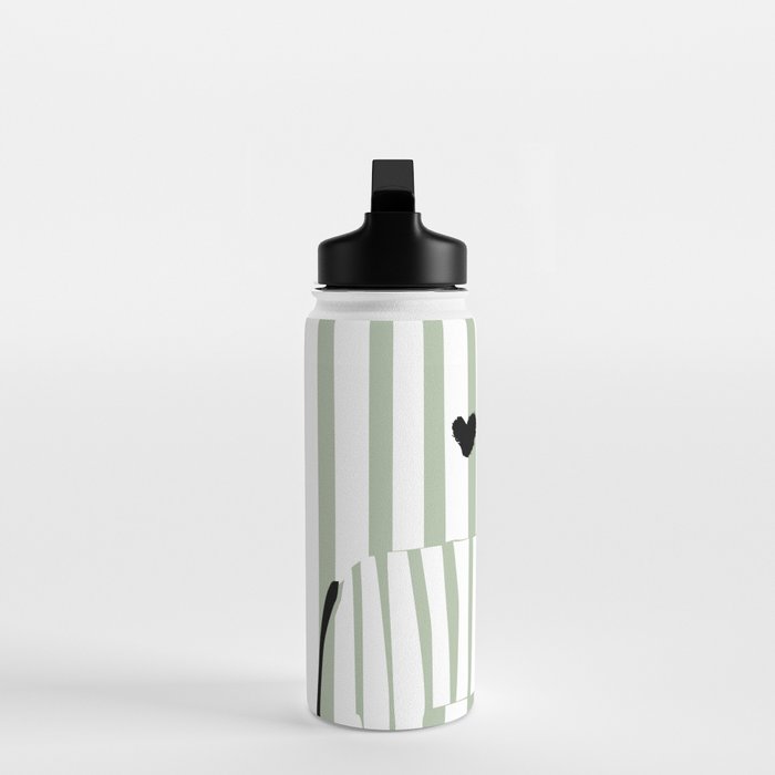 Cool zebra Water Bottle Gallery Image 3