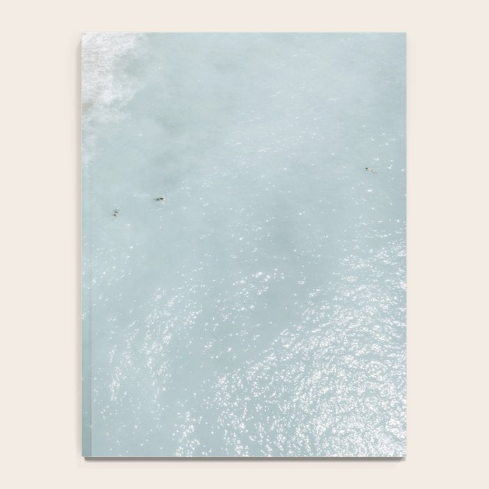 Aerial Ocean Poster, Pastel Beach Print, Aerial Beach, Coastal Beach, Beach Photography, Aerial Beach Print, Bondi Beach Print, Art Print Notebook Gallery Image 4