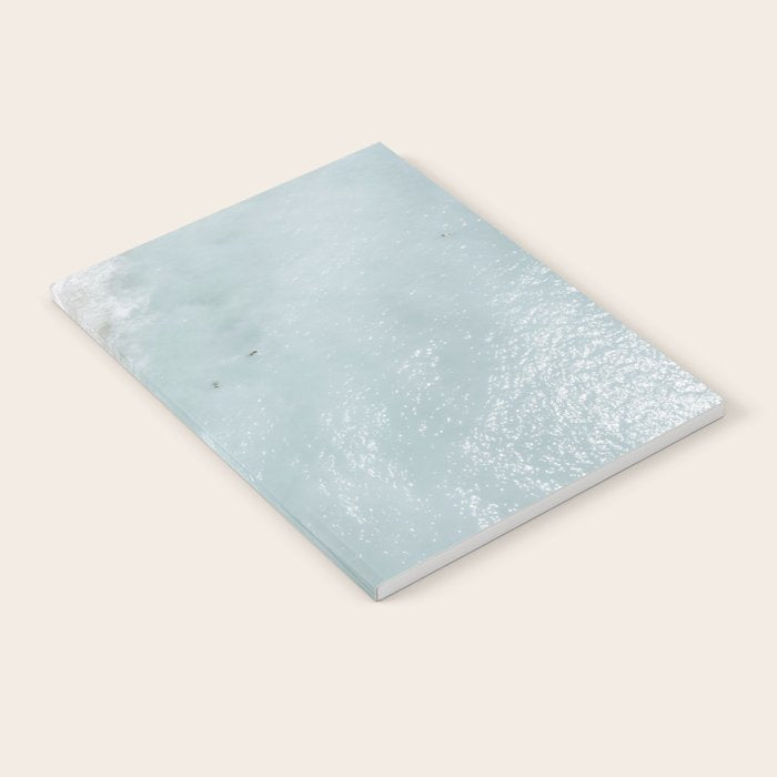 Aerial Ocean Poster, Pastel Beach Print, Aerial Beach, Coastal Beach, Beach Photography, Aerial Beach Print, Bondi Beach Print, Art Print Notebook Gallery Image 2